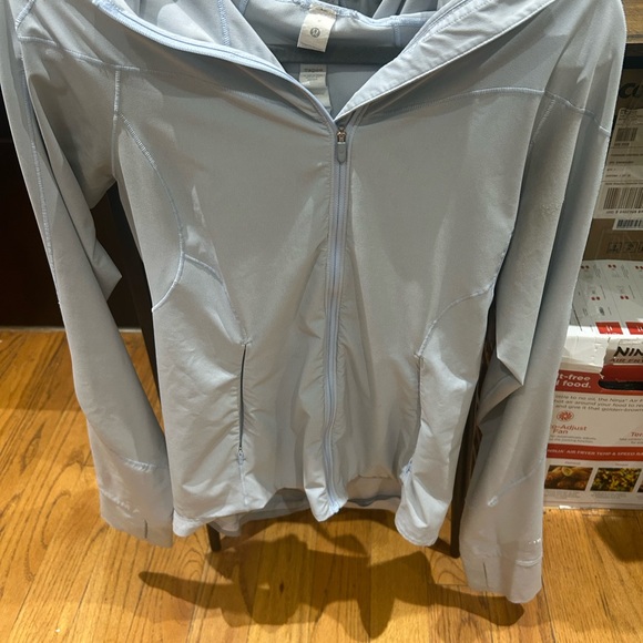 lululemon athletica Other - Light Blue Zip-Up Running Jacket
